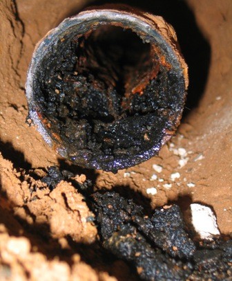 RooterNOW plumbing experts of Charleston, SC drain cleaning services clogged sewer pipe